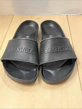 Birkenstock Unisex Barbados EVA Black Slides Size 41 Women’s 10/10.5 Men's 8/8.5